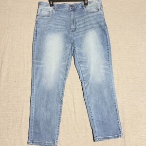 J Hilburn Man Pacific Light Wash Straight Leg Jeans Tailored Fit